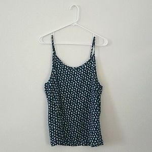 Abstract Cami with Low Back